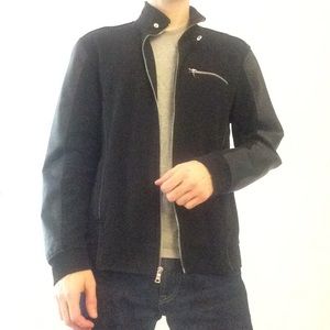 INC Black Moto Jacket